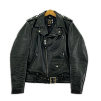 レザージャケット schott HORSEHIDE ONESTAR TALL 7823950087 黒 (38) 38 ブラック