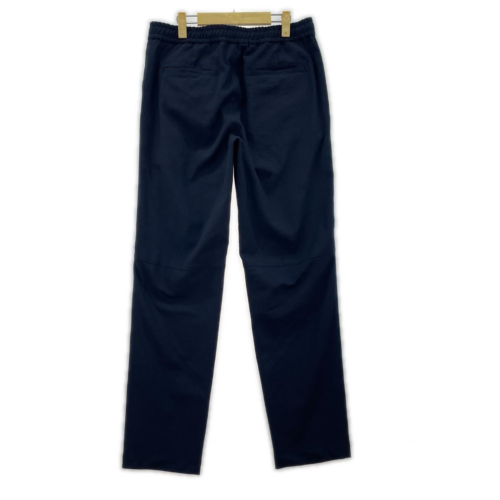 パンツ linen easy pants 4 ネイビー