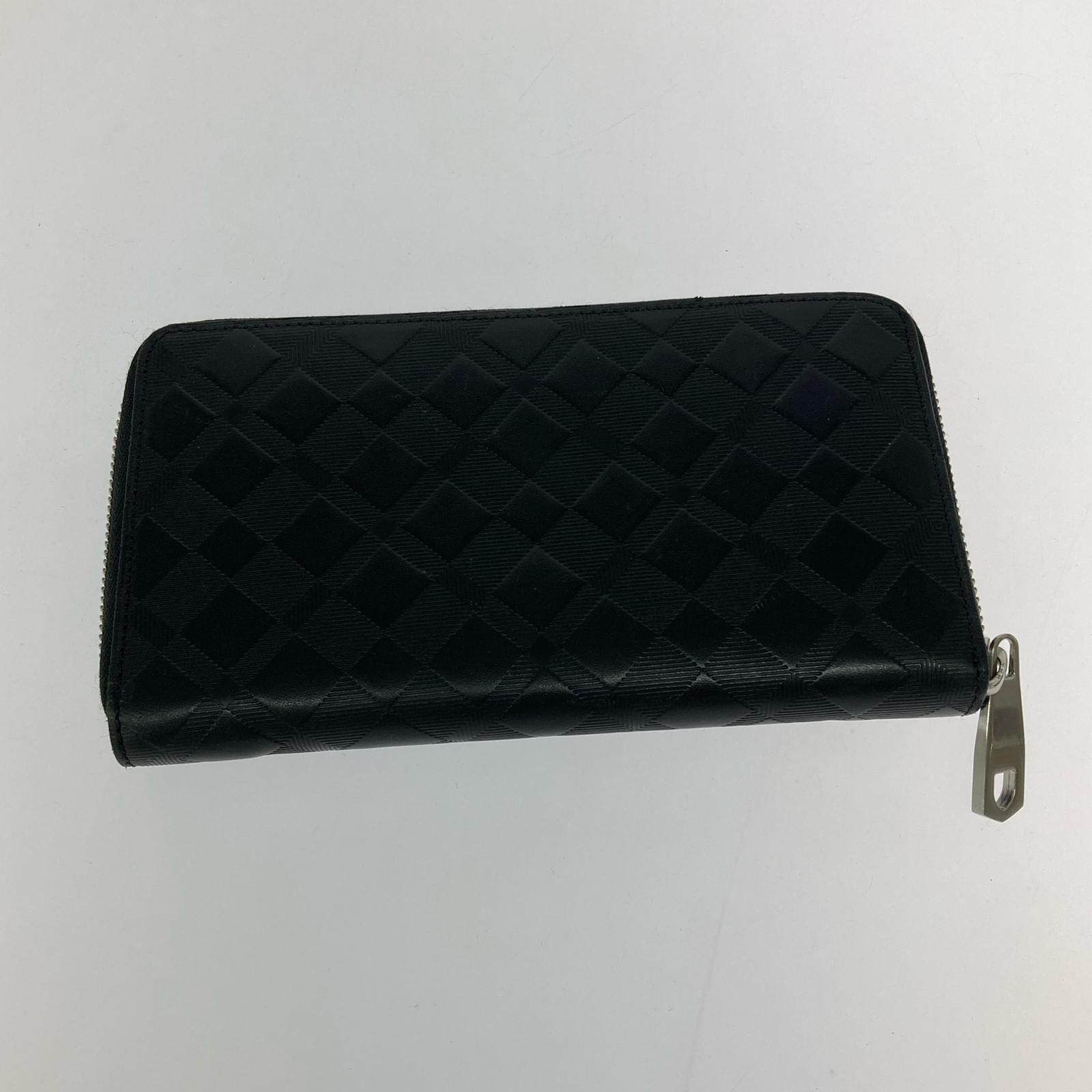 長財布 ラウンドZIP 長財布 ブラック