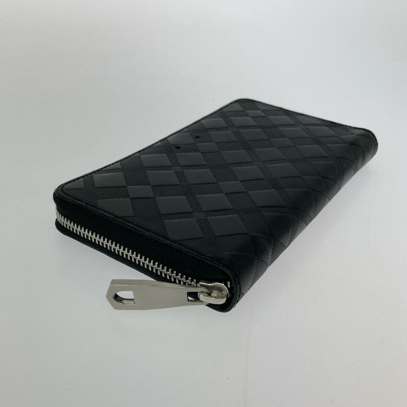 長財布 ラウンドZIP 長財布 ブラック