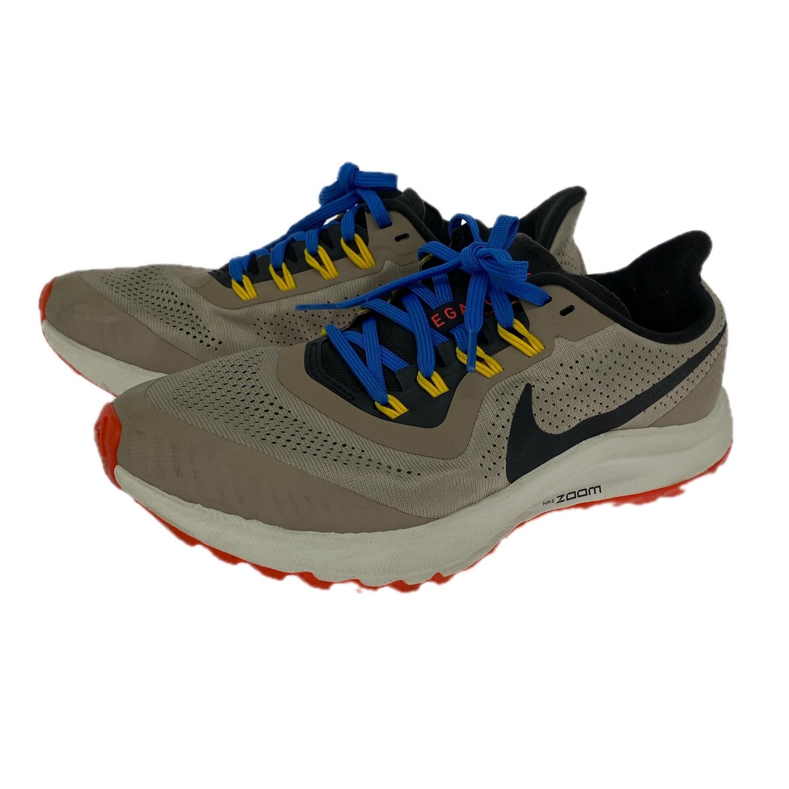 スニーカー AIR ZOOM PEGASUS 36 TRAIL/24cm 24cm (US6 UK5 1/2 EU38) グレー