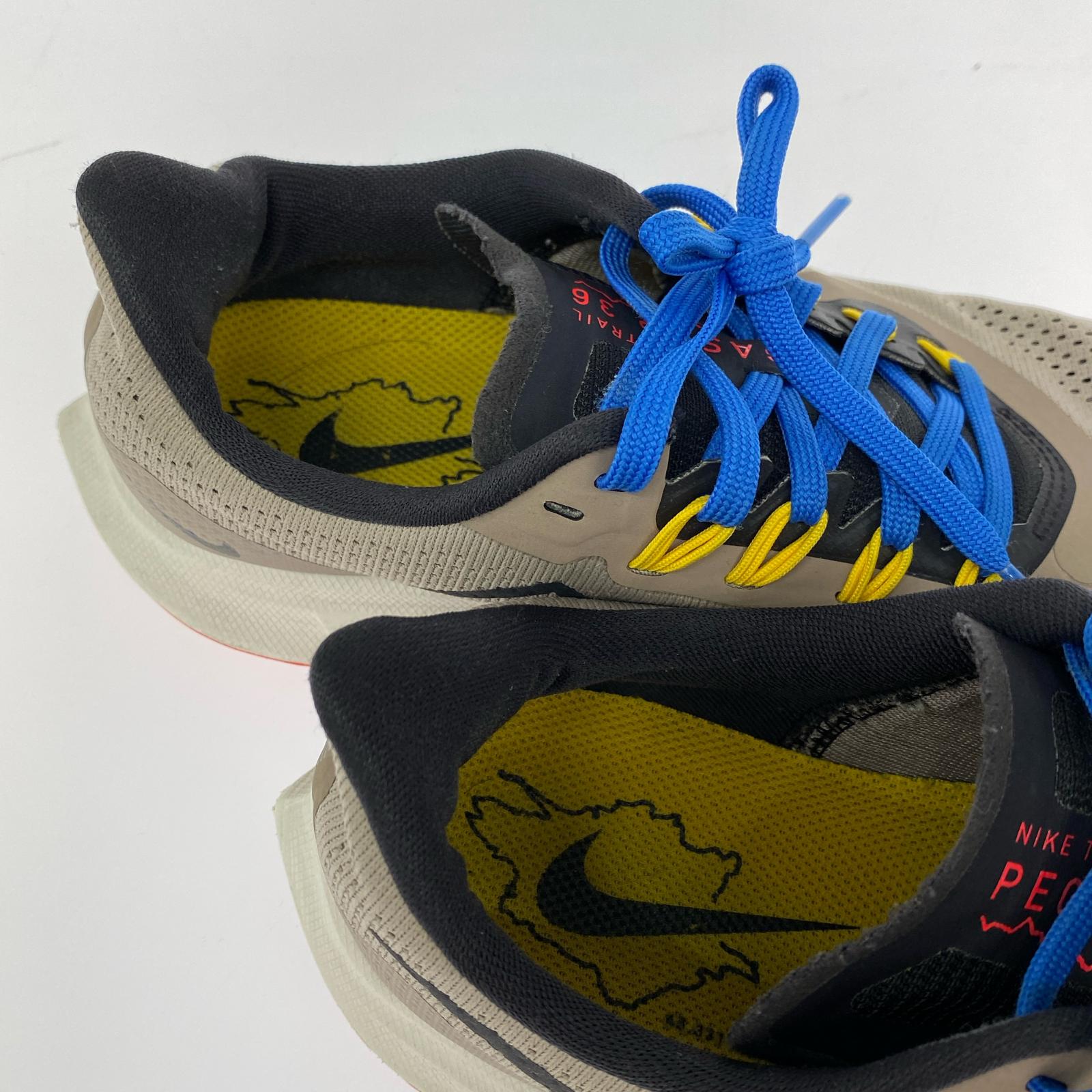 スニーカー AIR ZOOM PEGASUS 36 TRAIL/24cm 24cm (US6 UK5 1/2 EU38) グレー