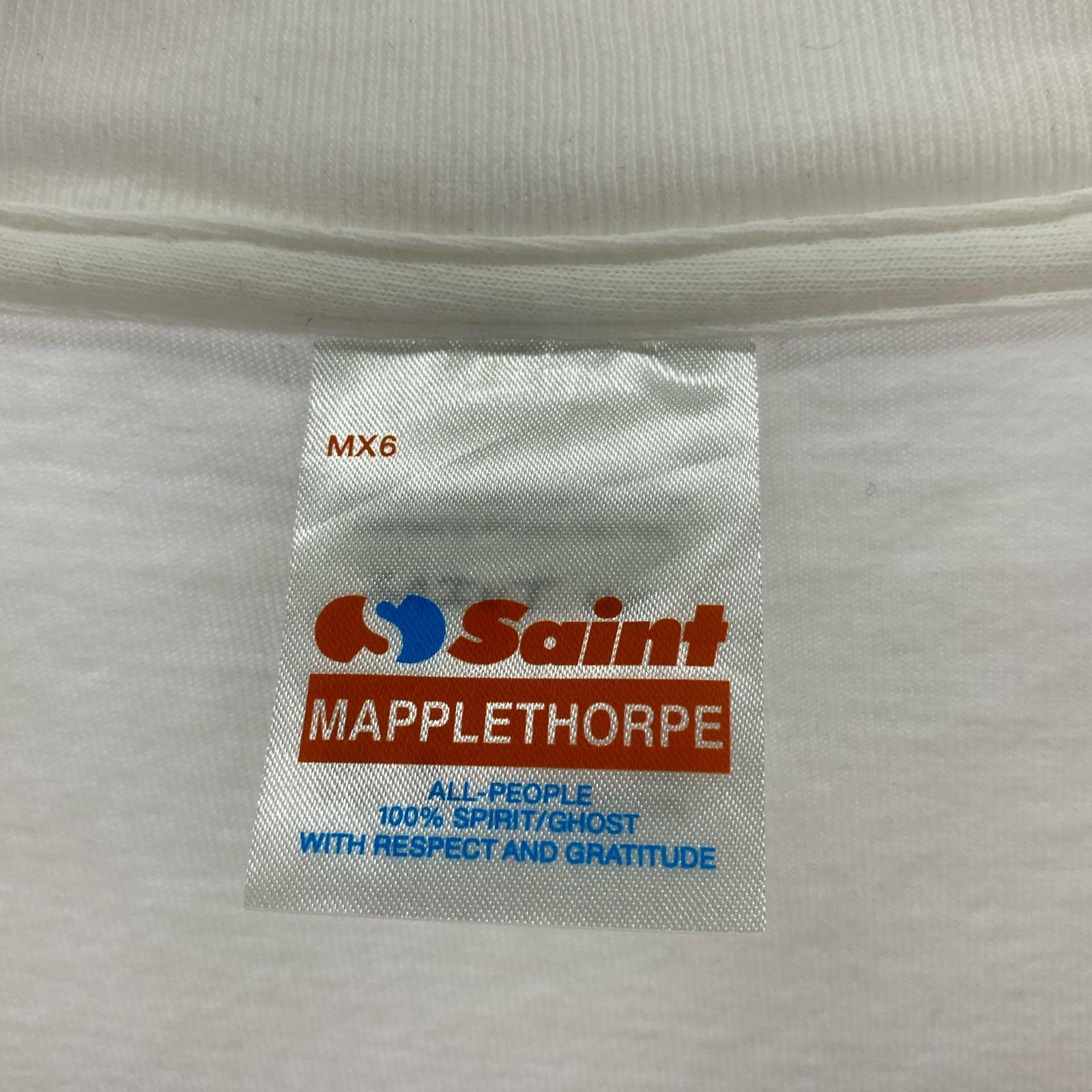 半袖Tシャツ ×Robert Mapplethorpe 25ss (XL) 白 ホワイト