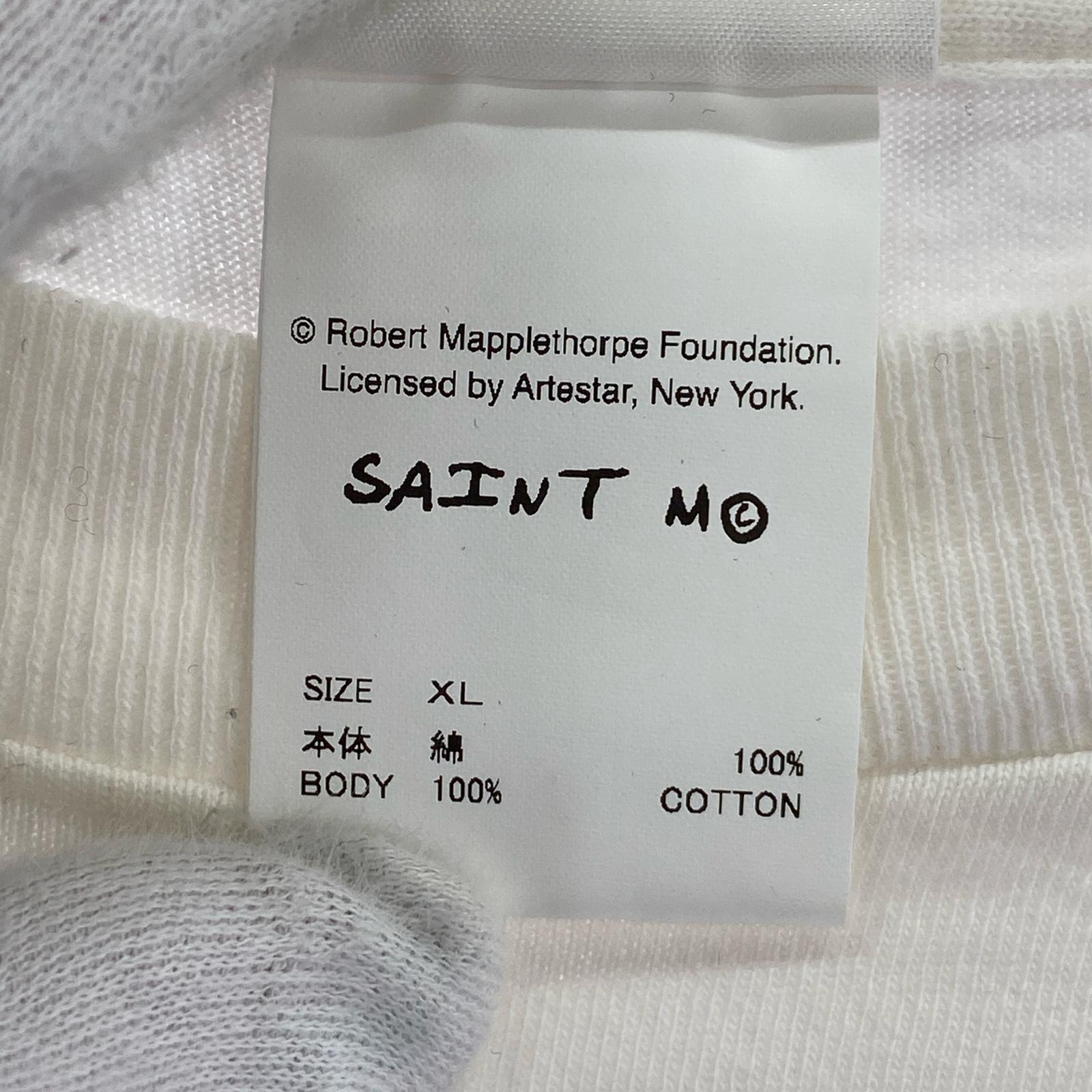 半袖Tシャツ ×Robert Mapplethorpe 25ss (XL) 白 ホワイト