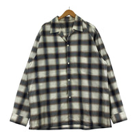 長袖シャツ COTTON MODAL OPEN COLLAR L/S SHIRTS 3