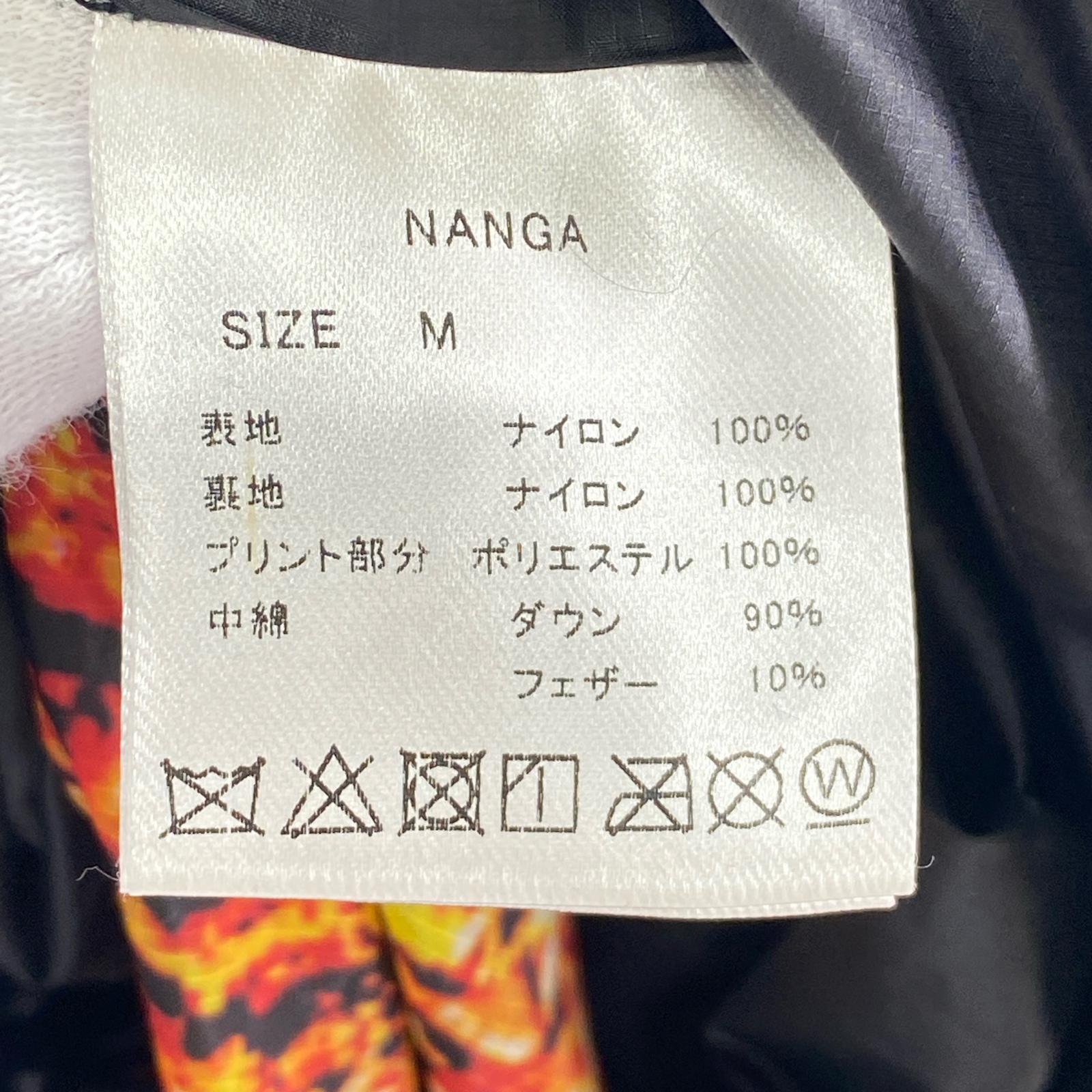 ダウンジャケット NATAL DESIGN × NANGA × rvddw 黒 M ブラック