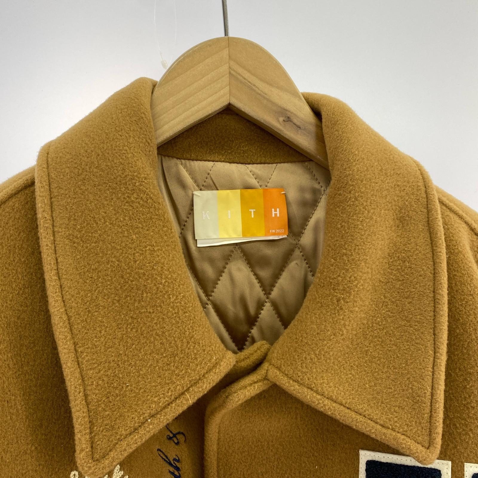 ジャケット 2022AW MELTON WOOLCOACHES JACKET ブラウン
