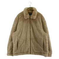ジャケット Faux Fur Coaches Jacket BEIGE ベージュ