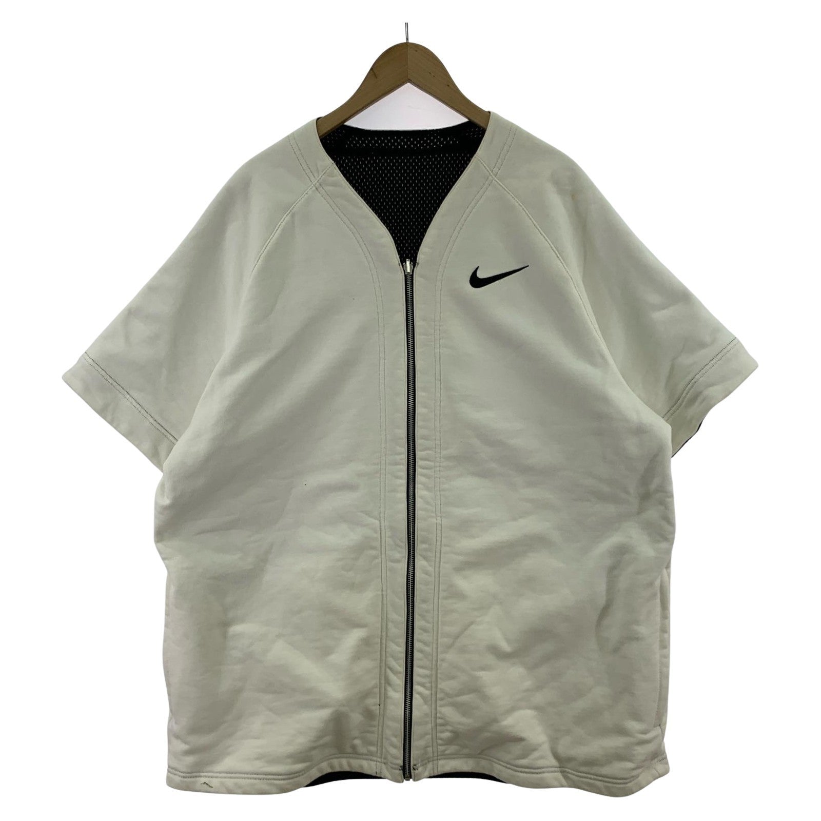 半袖Tシャツ リバーシブル ベースボールシャツ 白 マルチカラー