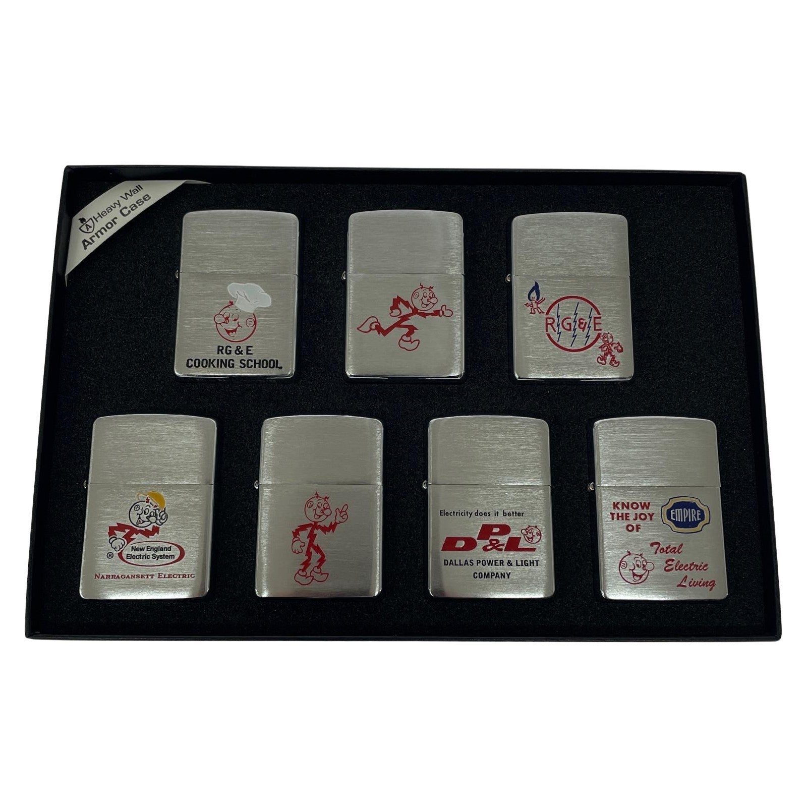 ライター ZIPPO REDDY KILOWATT 7個セット シルバー