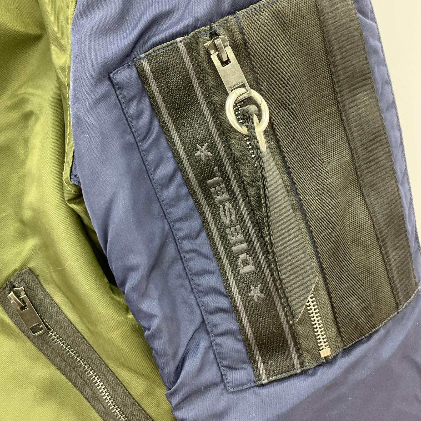 ジャケット DIESEL バイカラーMA-1 フライトジャケット (S) S