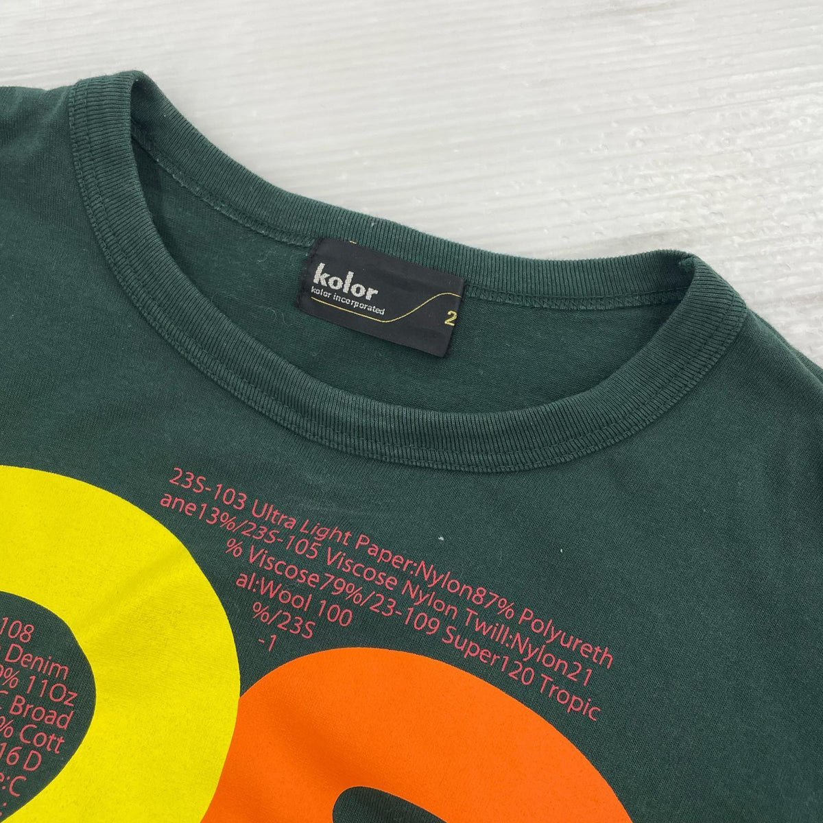 半袖Tシャツ プリント 緑(2) 2 グリーン