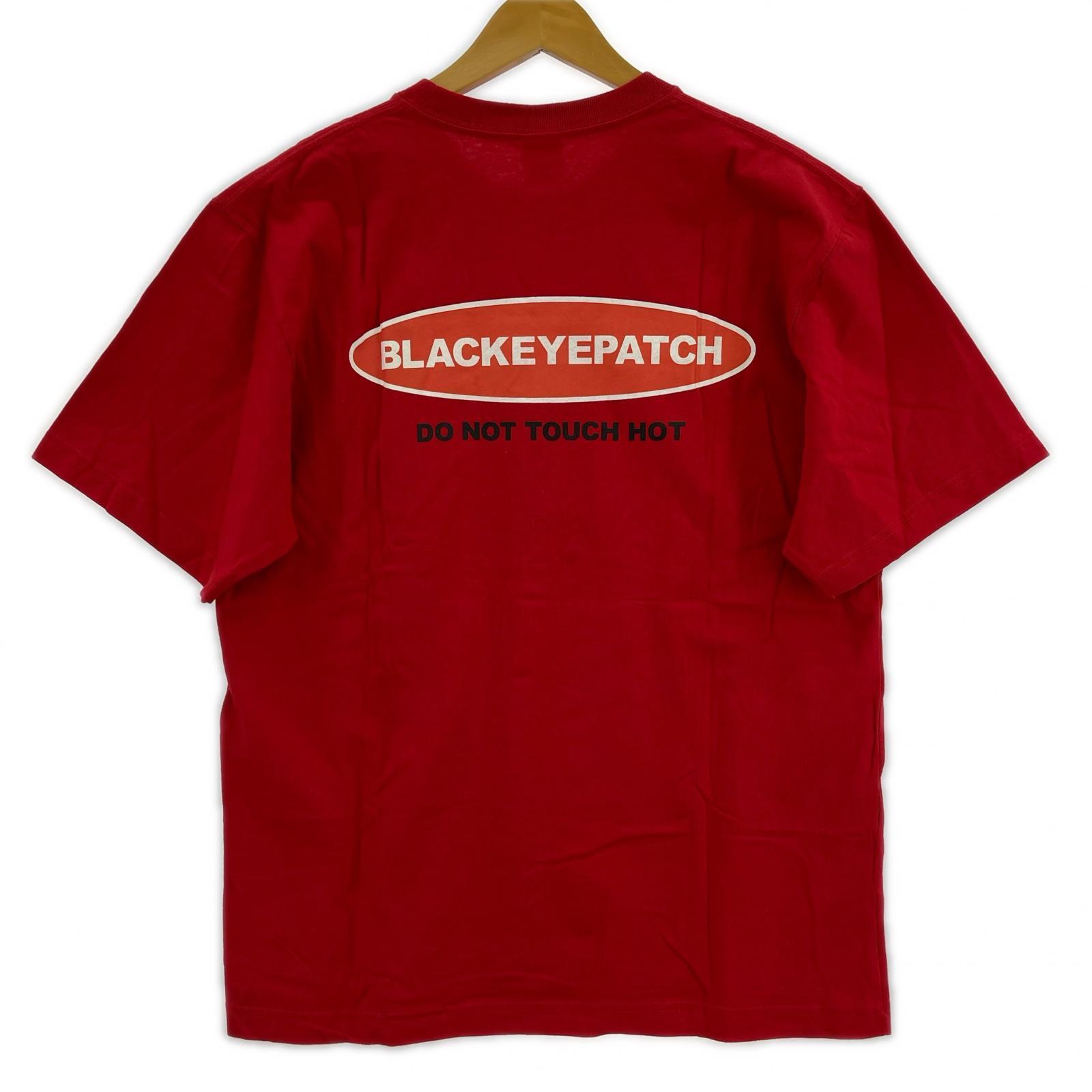 半袖Tシャツ BLACK EYE PATCH Danger Hot Label Tee 赤 (M) M レッド