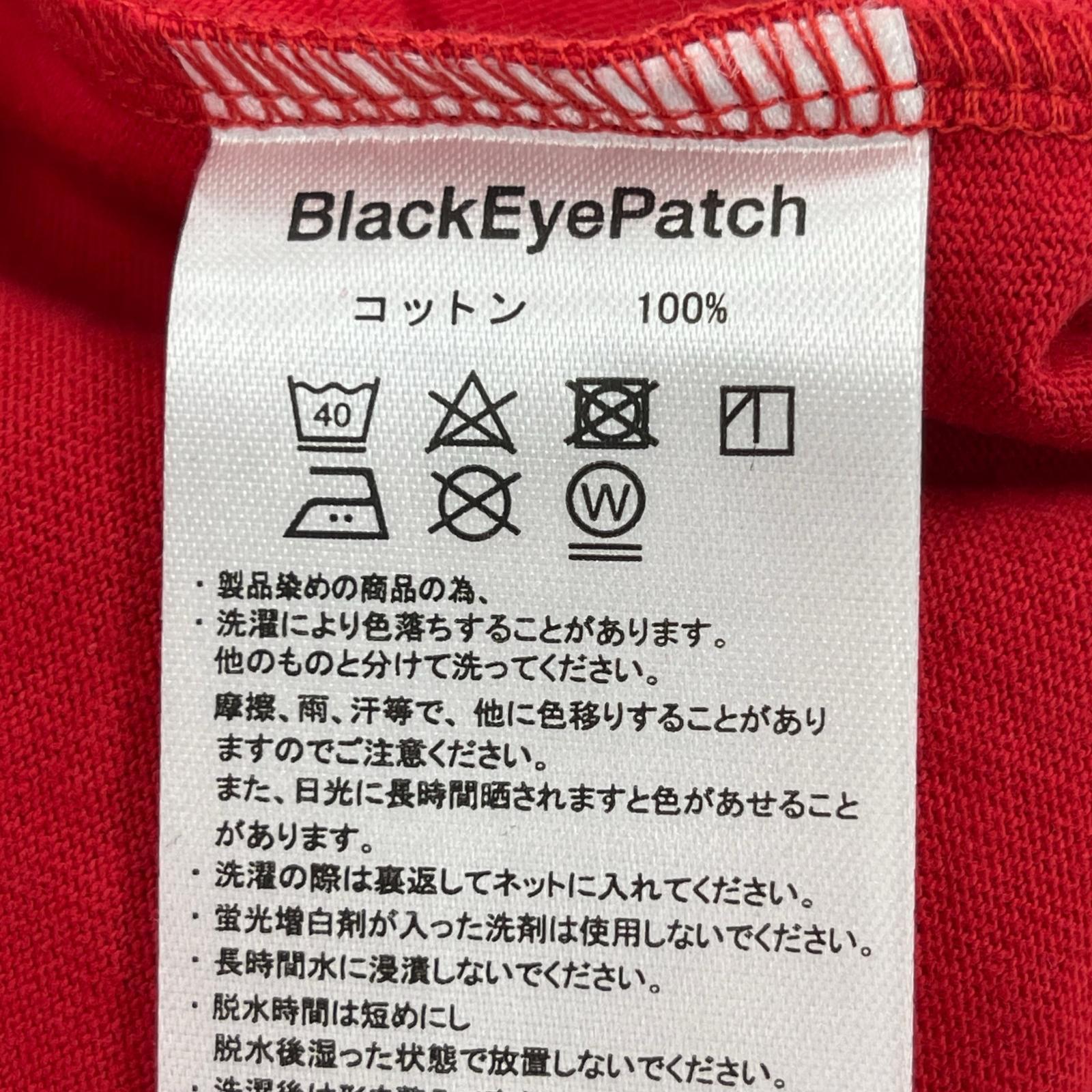 半袖Tシャツ BLACK EYE PATCH Danger Hot Label Tee 赤 (M) M レッド
