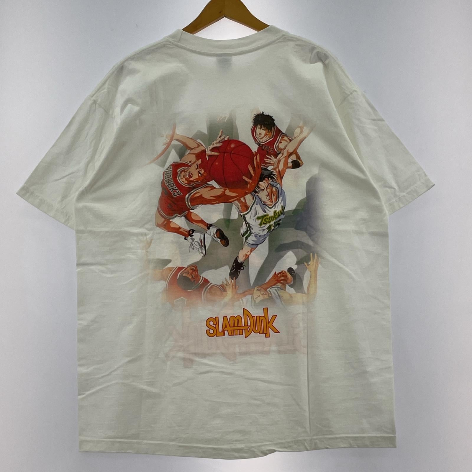 半袖Tシャツ スラムダンク 両面プリント 白 (XL) ホワイト