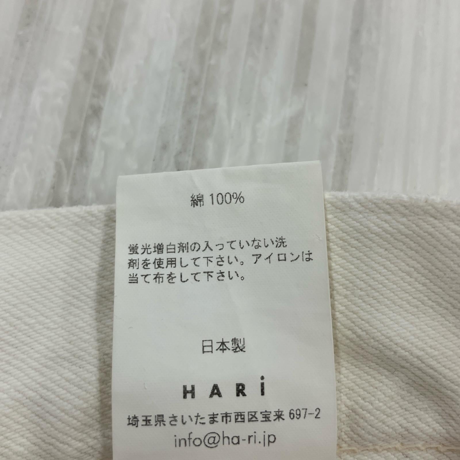 デニムパンツ HARI パッチワーク デニムパンツ WHT 3 ホワイト