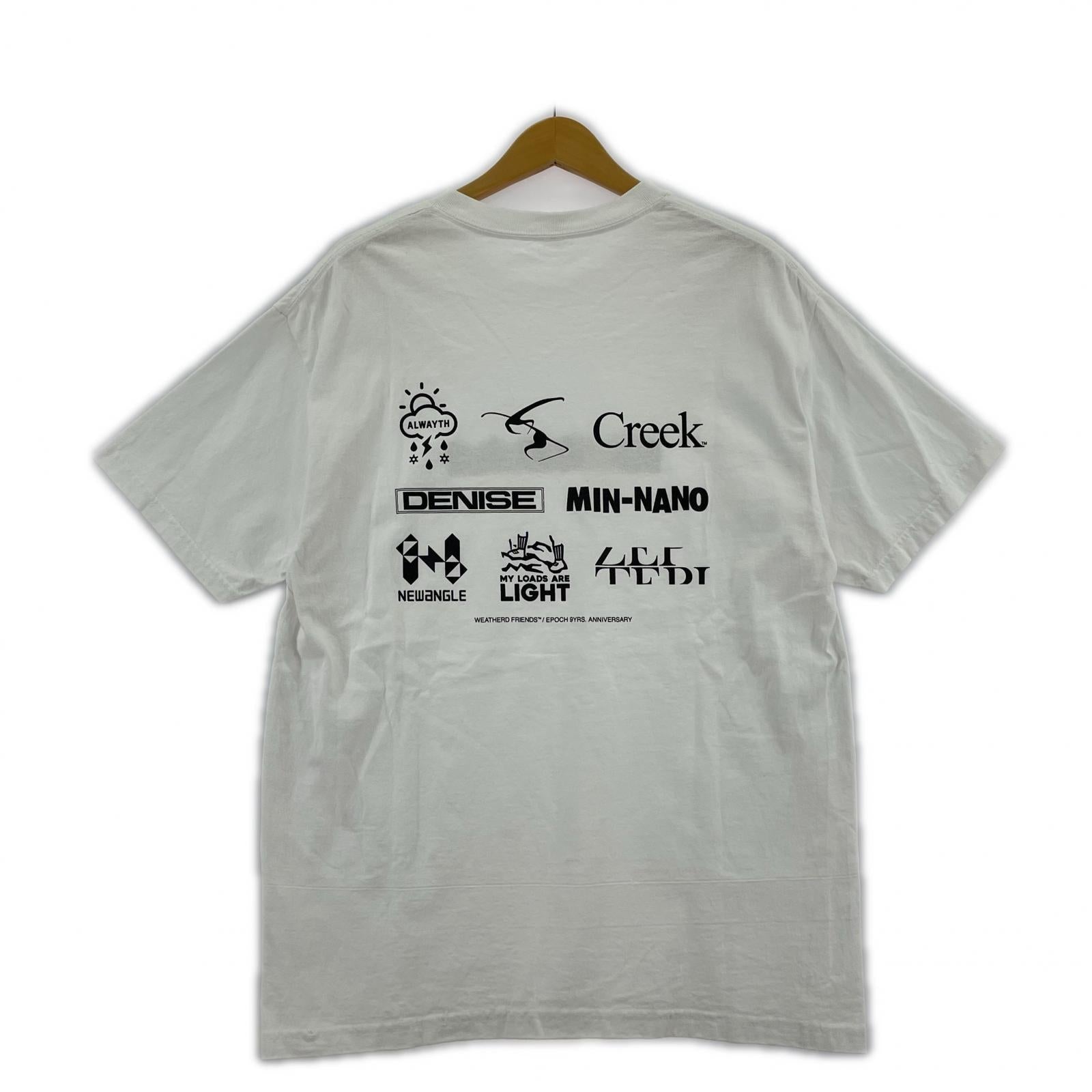 半袖Tシャツ WEATHERED FRIENDS S/S TEE WHITE L ホワイト