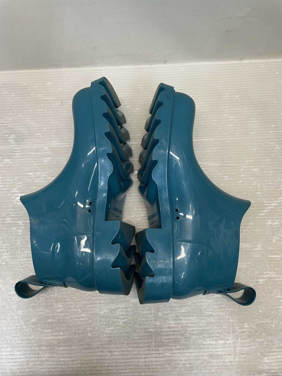 BOTTEGA VENETA Stride Ankle Boot Blaster 42 ライトブルー
