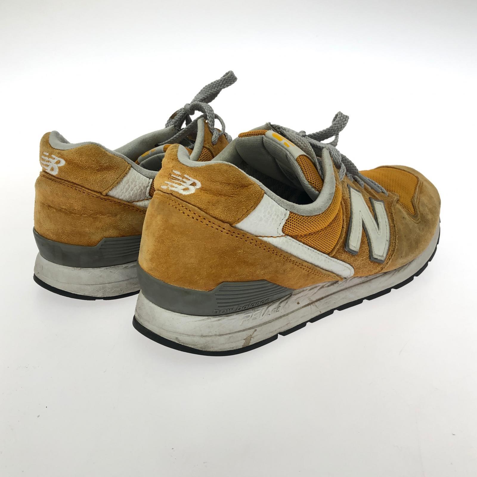 スニーカー 996 スエード ローカットシューズ イエロー 27.0cm 27cm (US9 UK8 1/2 EU44) イエロー
