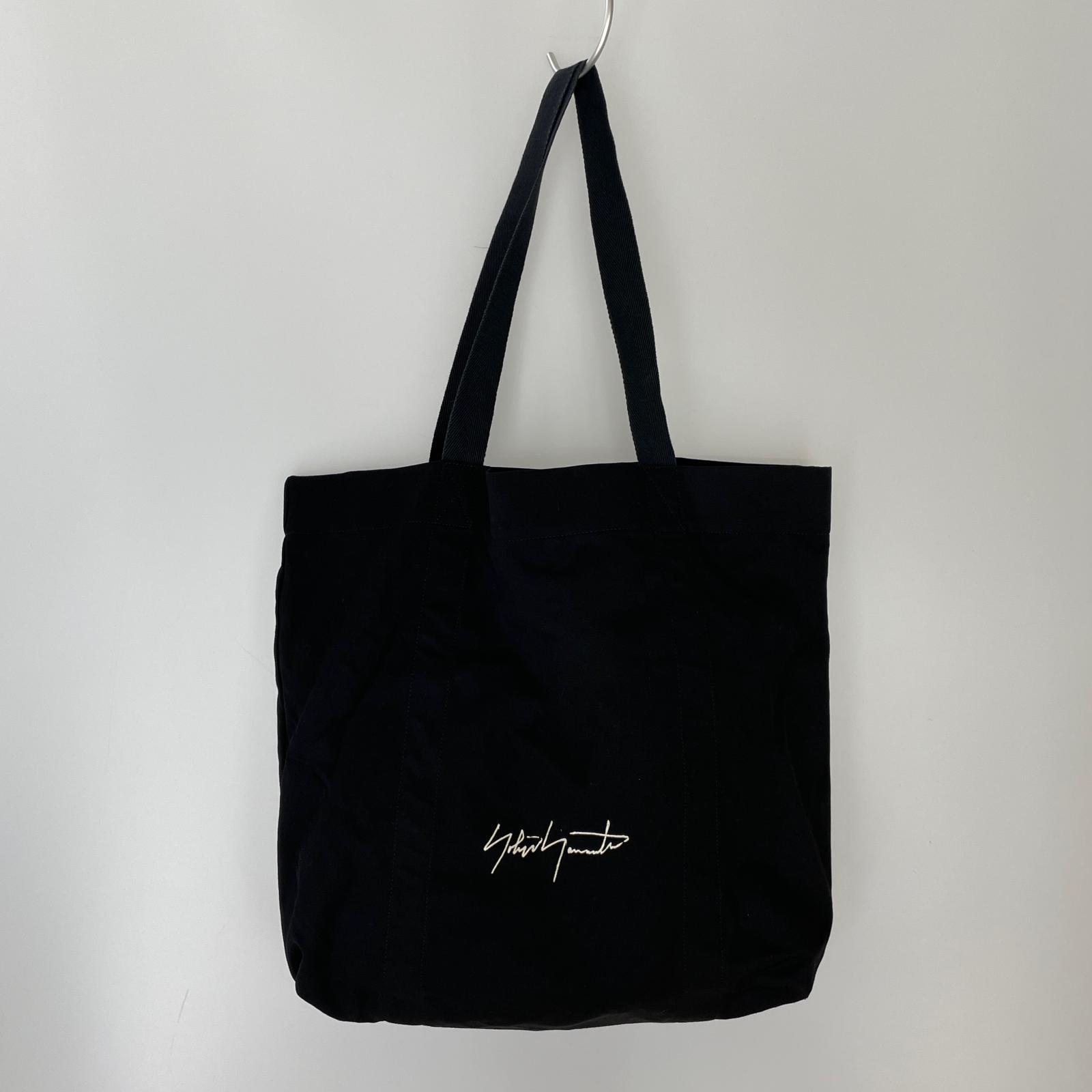その他バッグ Yohji Yamamoto ウールギャバトートバッグ ブラック ブラック