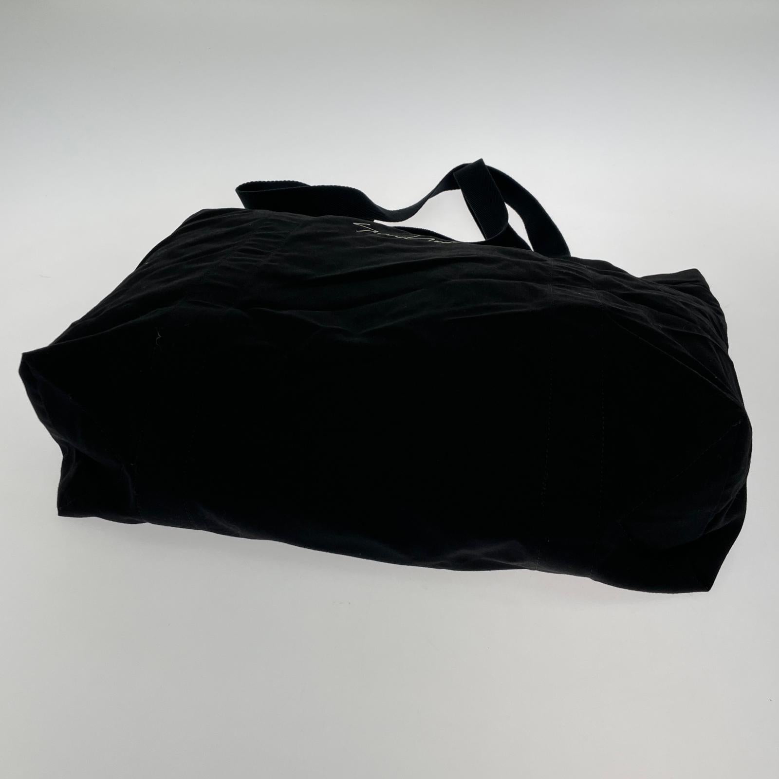 その他バッグ Yohji Yamamoto ウールギャバトートバッグ ブラック ブラック