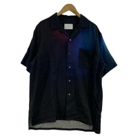 半袖シャツ ssstein GRADATION OPEN COLLAR SS SHIRT S S