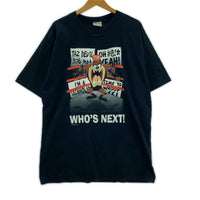 半袖Tシャツ タスマニアデビル プロレスTEE BLK (XXL)