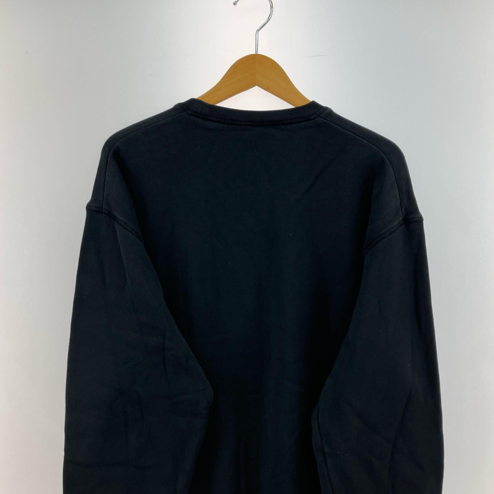 スウェット フロントロゴプリント(XL)BLK ブラック