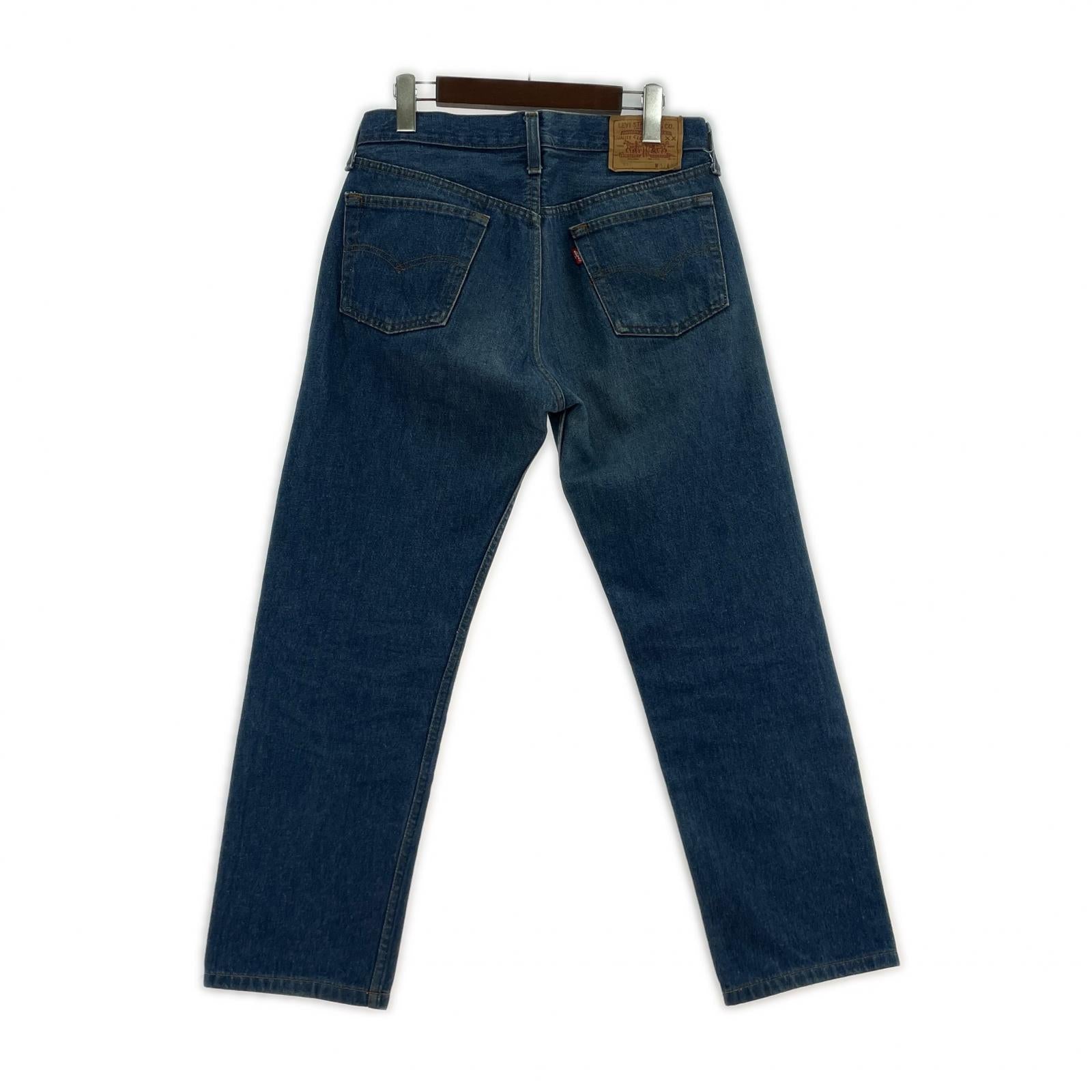 デニムパンツ 80s デニムパンツ ボタン裏524 青 W31L35 31 ブルー