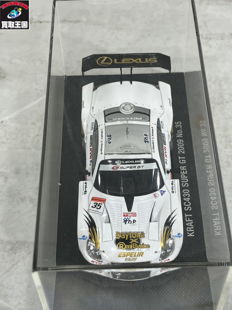 1/43 KRAFT SC430 BRIDGESTONE スケールカー