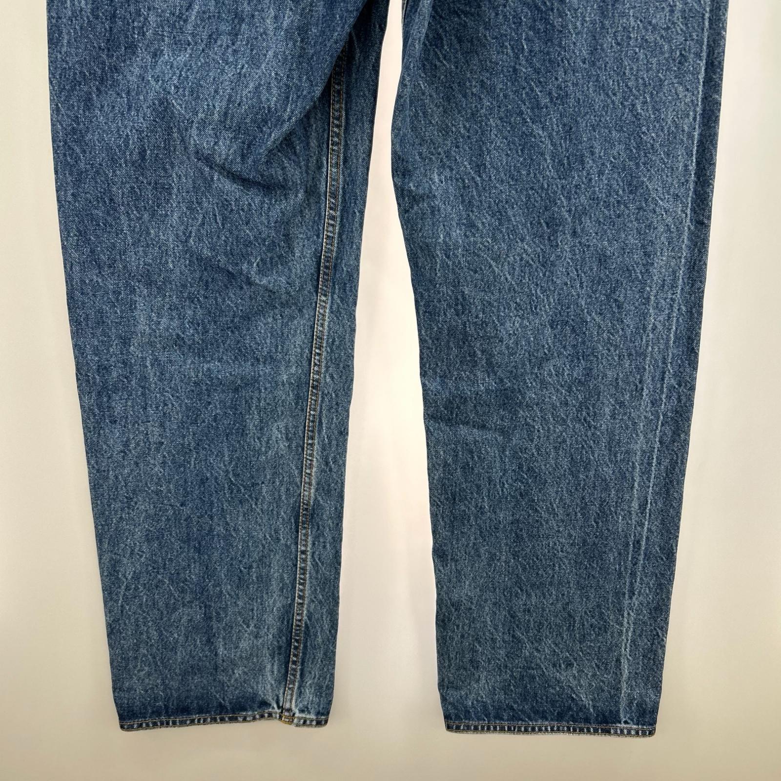 デニムパンツ + ZARA デニムパンツ ブルー