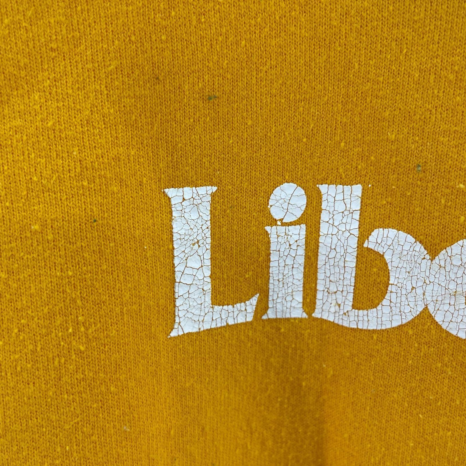 パーカー Liberaiders フロントロゴプリント 黄 XL