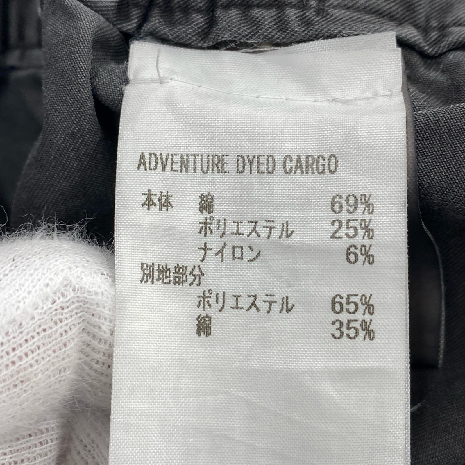 ショートパンツ 99humanity ADVENTURE DYED CARGO 2 グレー