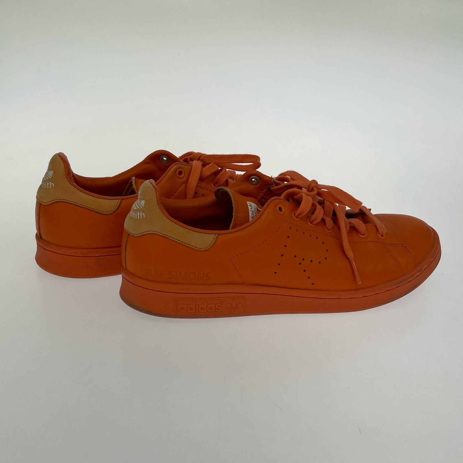 スニーカー RAF SIMONS STAN SMITH 25.5cm (US7 1/2 UK7 EU41) オレンジ