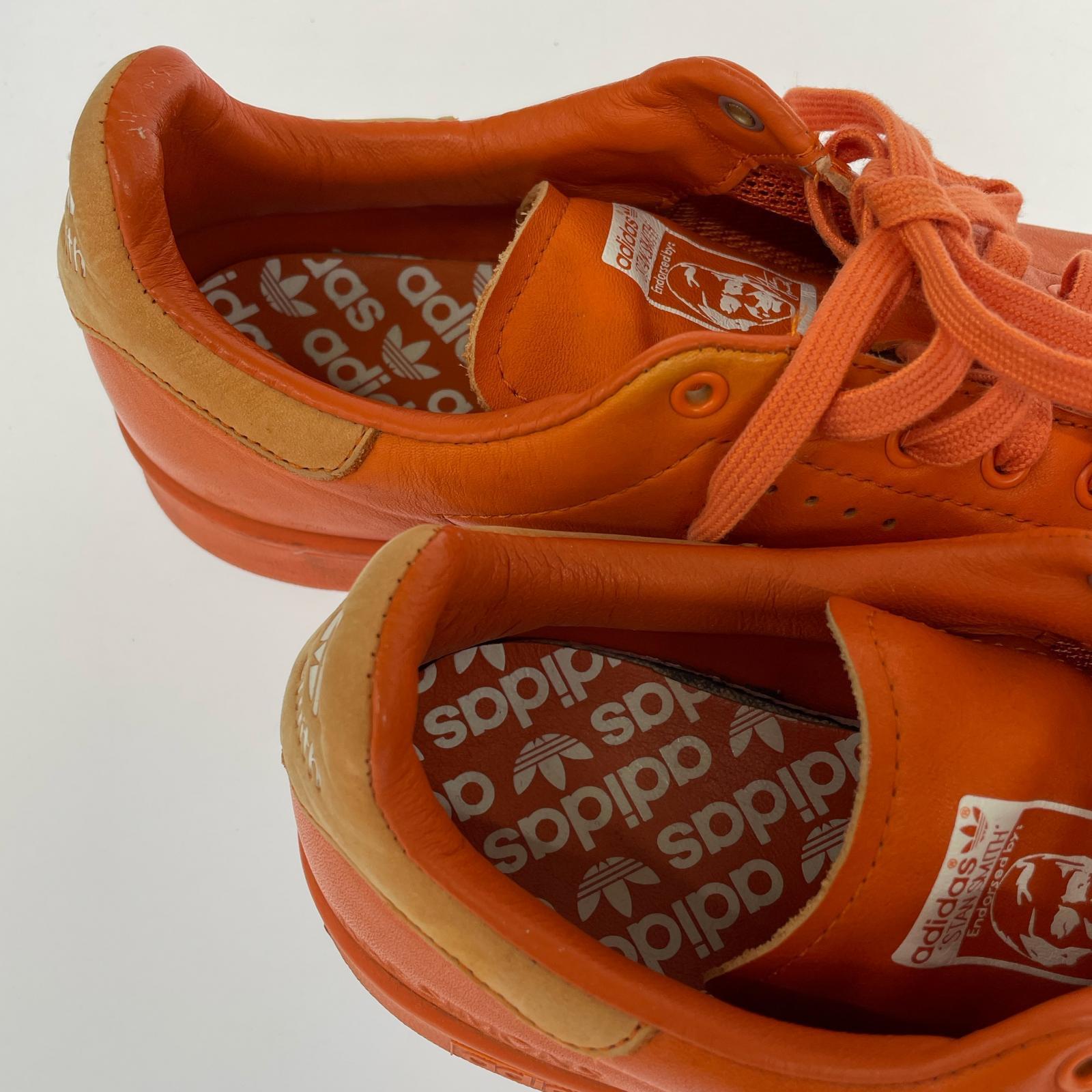スニーカー RAF SIMONS STAN SMITH 25.5cm (US7 1/2 UK7 EU41) オレンジ