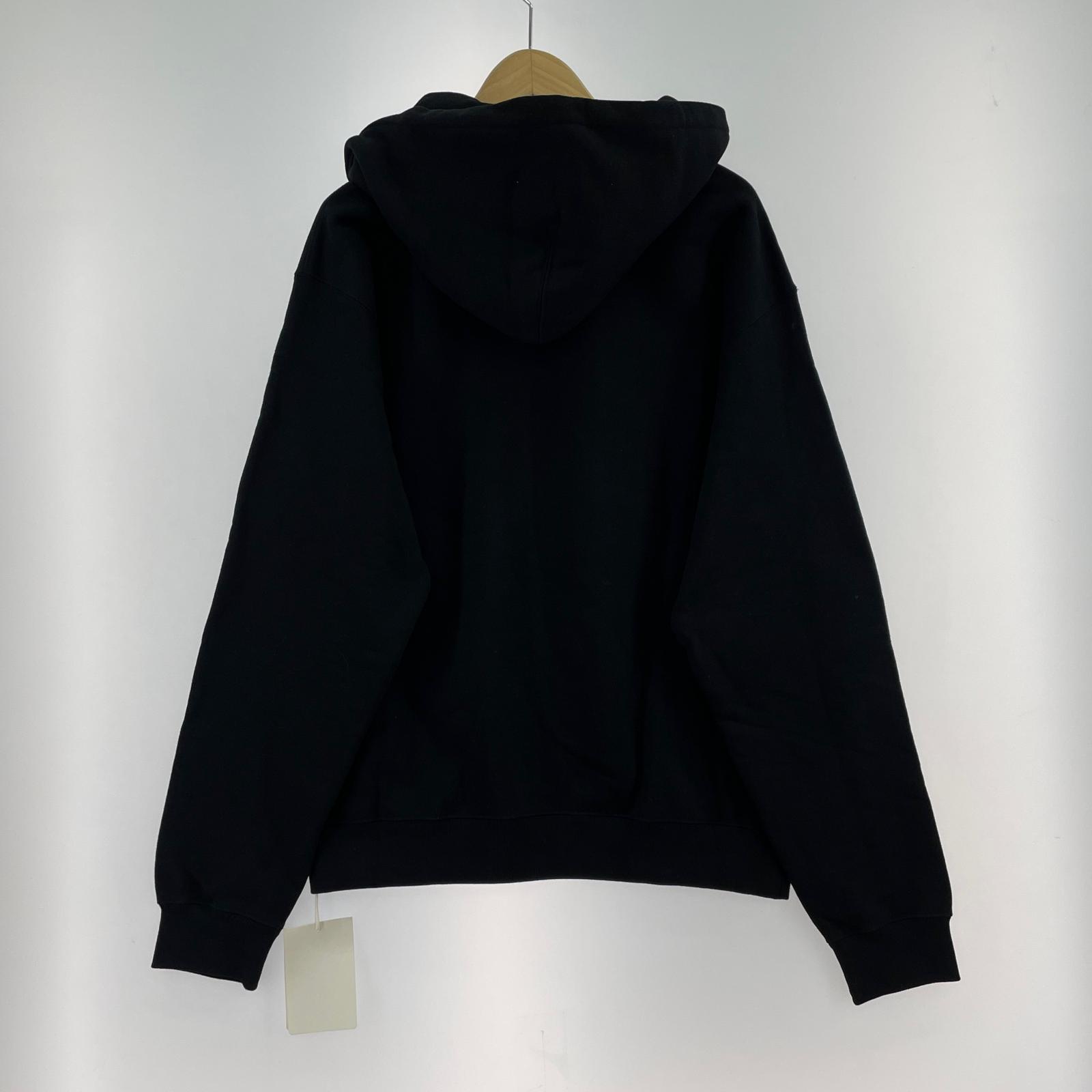 パーカー JIL SANDER+ 25SS ロゴプリントPOパーカー L ブラック L ブラック
