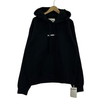 パーカー JIL SANDER+ 25SS ロゴプリントPOパーカー L ブラック L ブラック