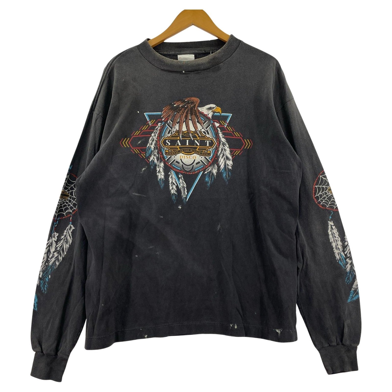 長袖Tシャツ 25ss SAINT DISCO/ブラック M ブラック