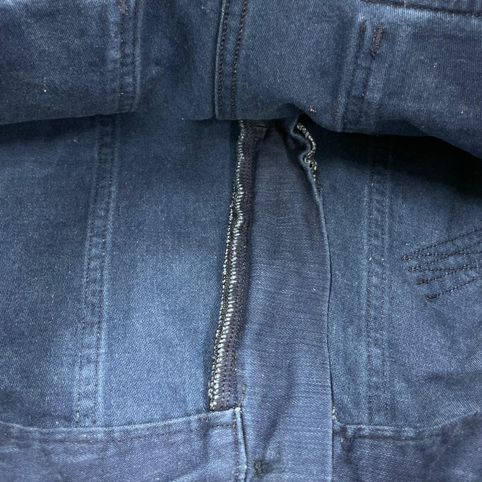 パンツ インディゴ ベイカーパンツ 32 ブルー