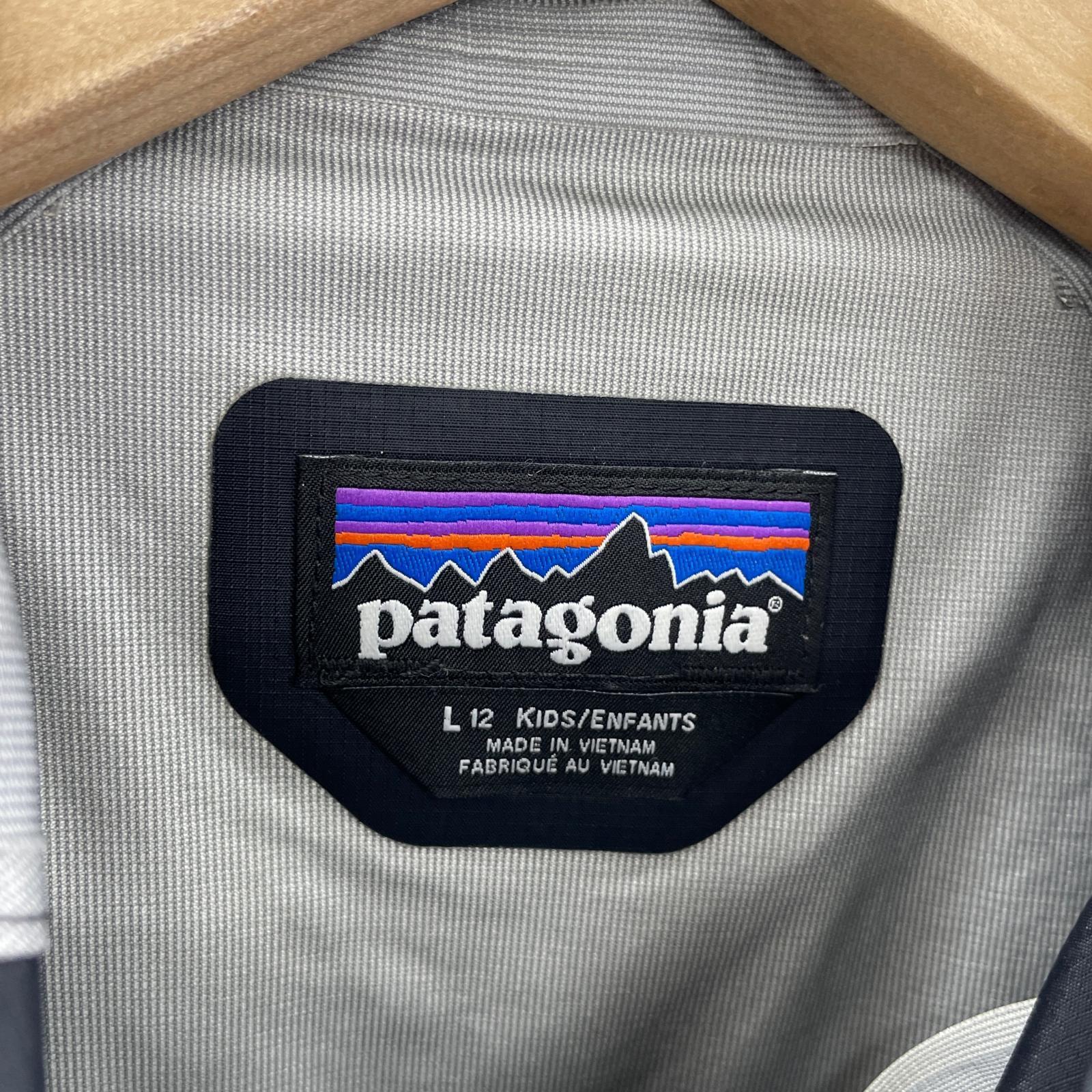 その他トップス patagonia ボーイズトレントシェル3Lジャケット (L) BLK L ブラック