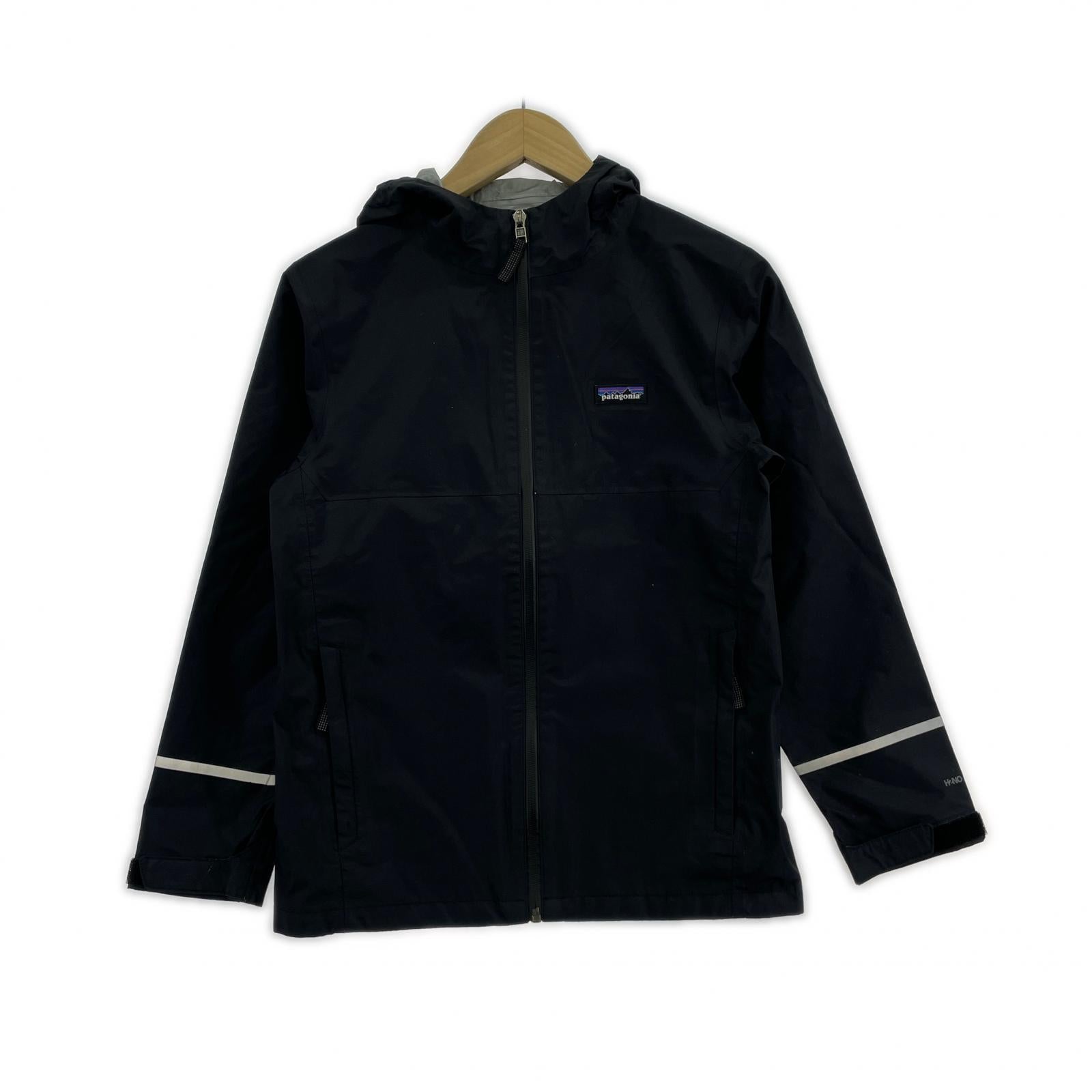 その他トップス patagonia ボーイズトレントシェル3Lジャケット (L) BLK L ブラック