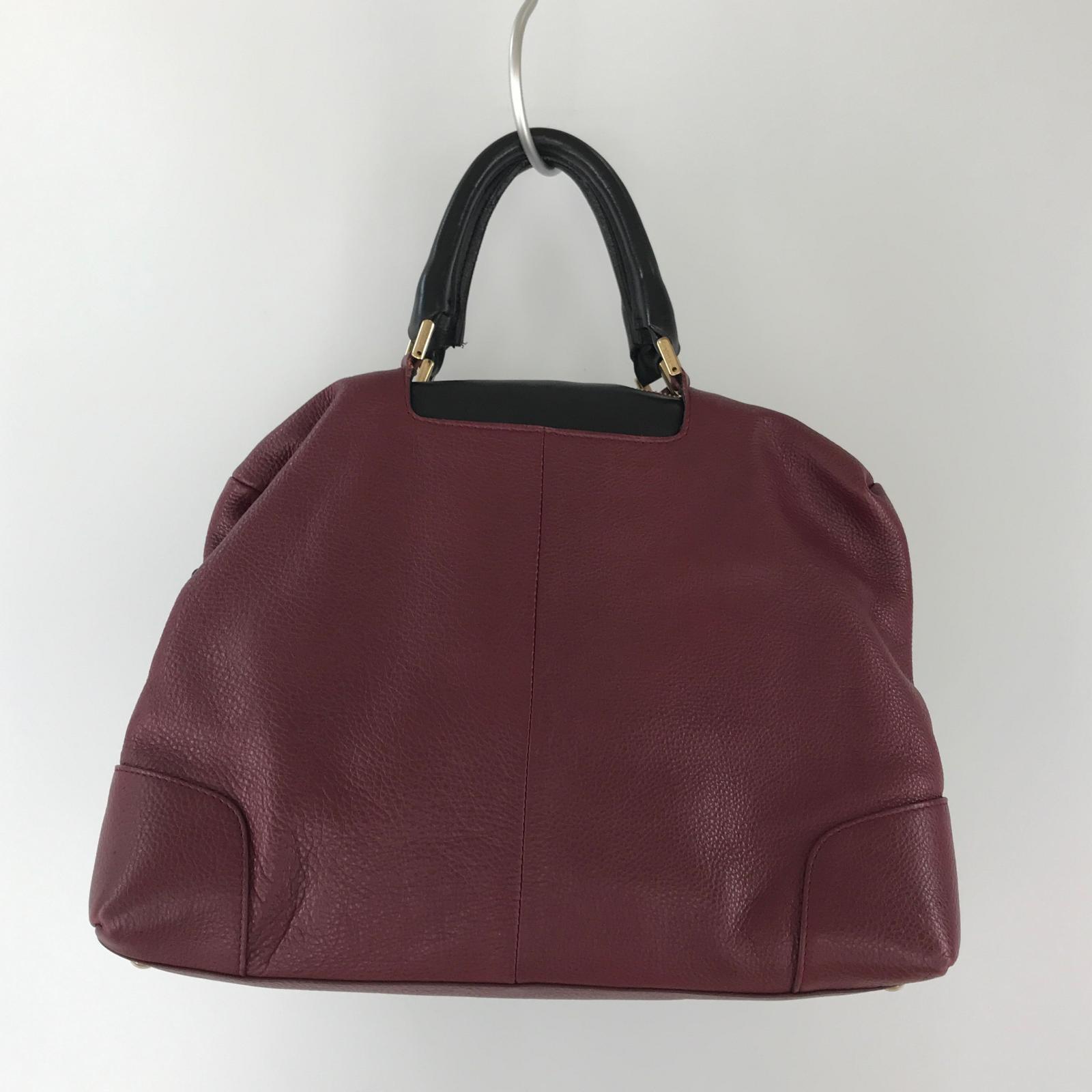 ショルダーバッグ 2WAY バッグ 赤紫 レッド