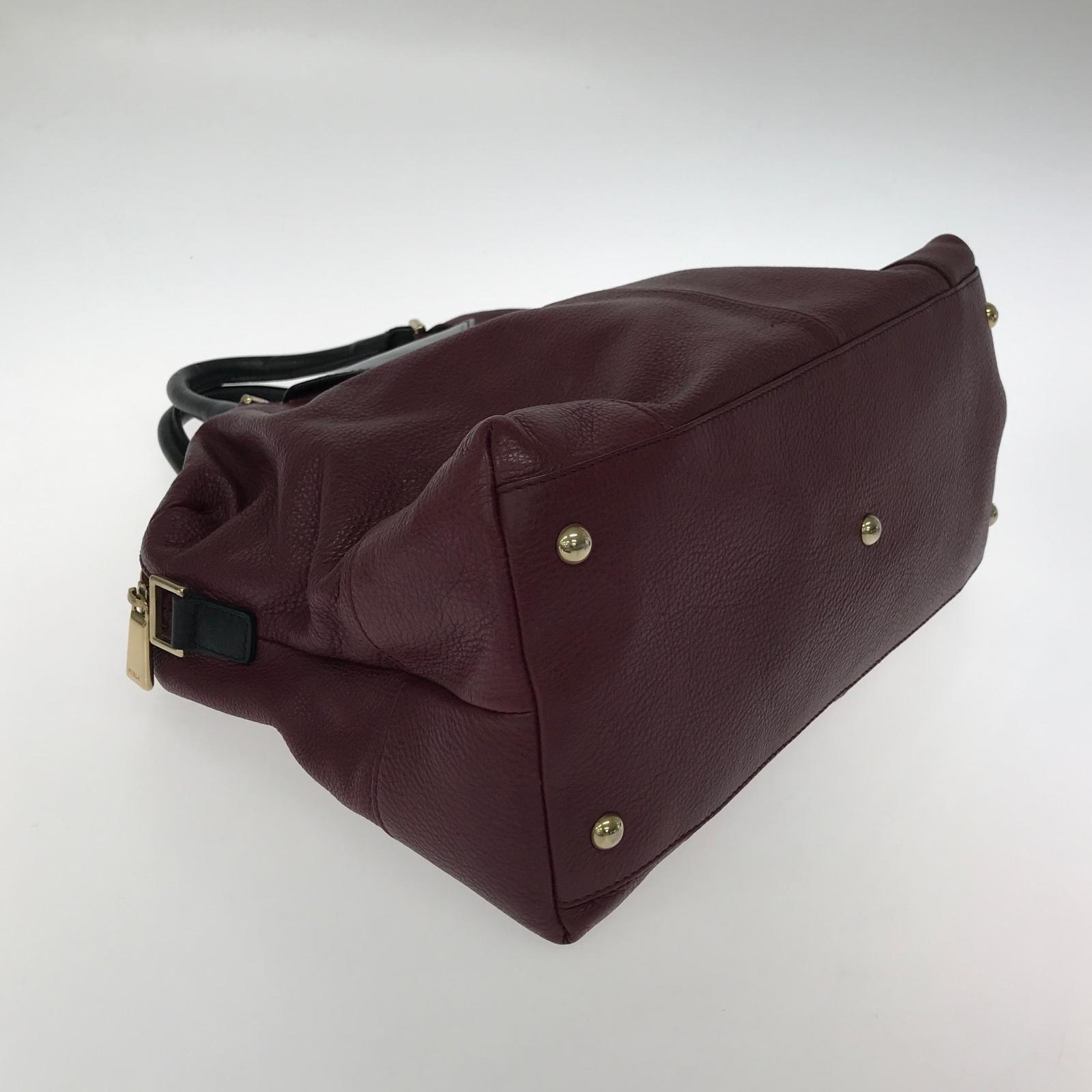 ショルダーバッグ 2WAY バッグ 赤紫 レッド