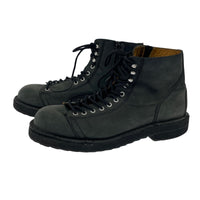 ブーツ 21AW POUR HOMME マットレザー バイカーブーツ ブラック