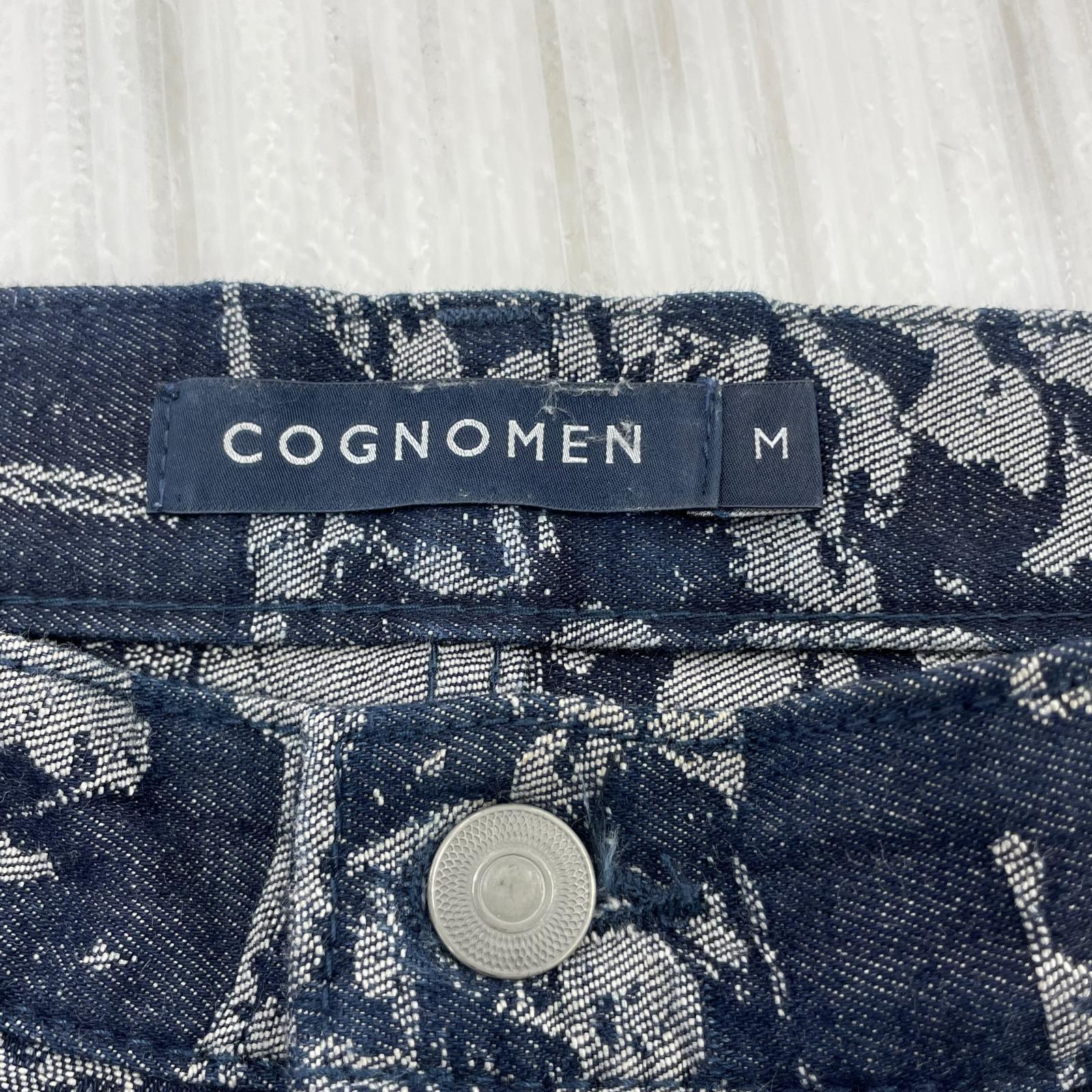 デニムパンツ COGNOMEN ジャガード (32) M ネイビー
