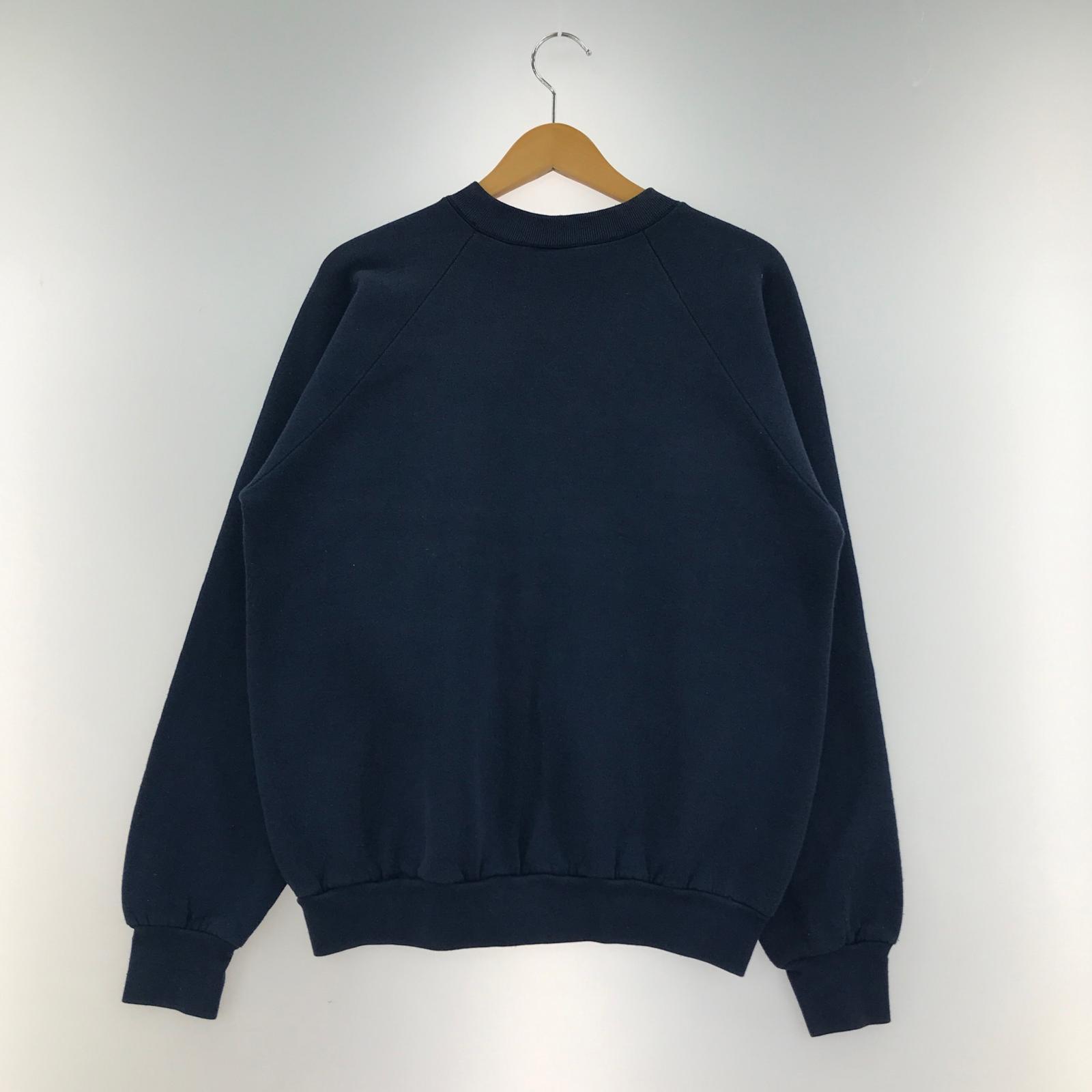 スウェット FRUIT OF THE LOOM/90sUSA製 POLICE ACADEMY L ネイビー