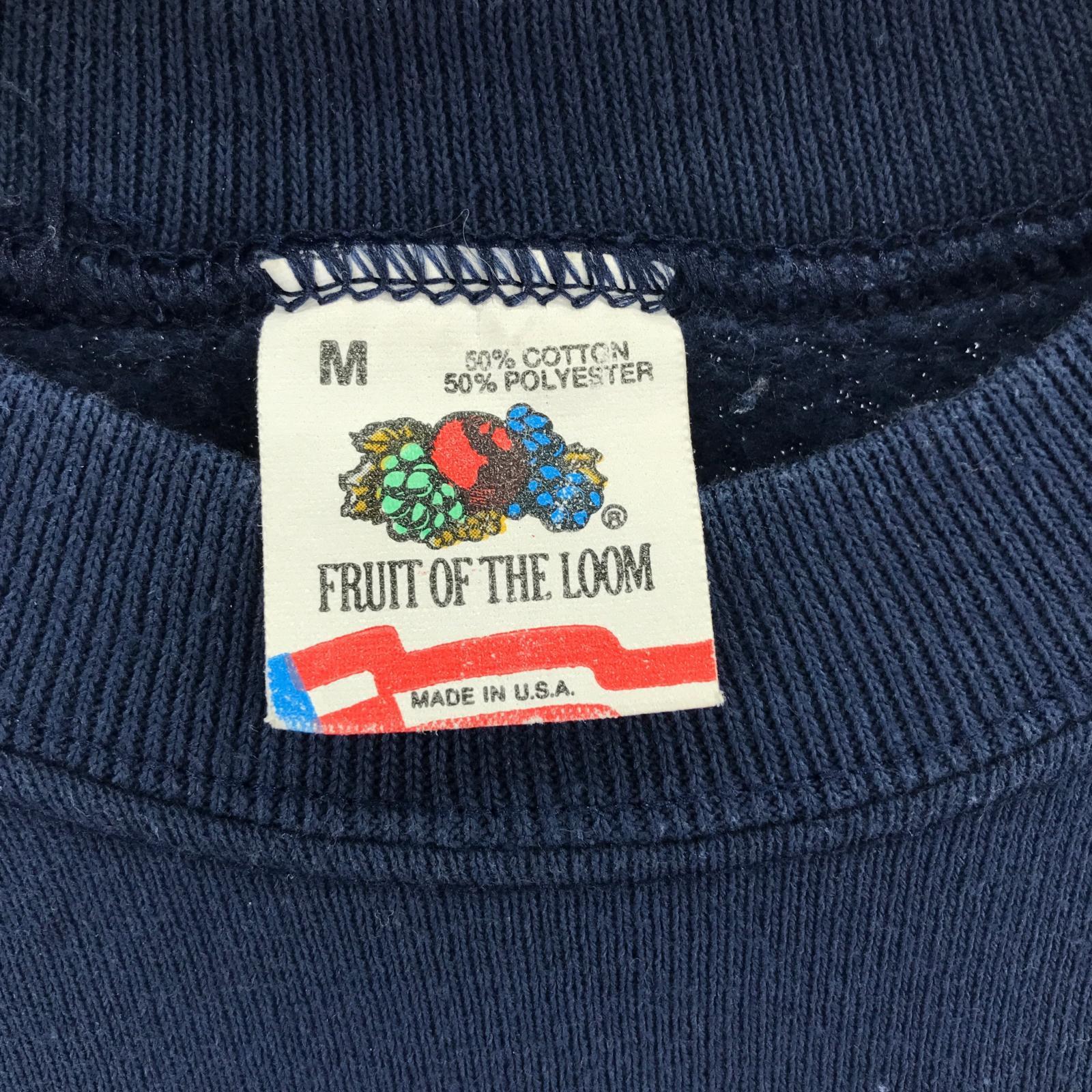 スウェット FRUIT OF THE LOOM/80sUSA製 GOLDEN VALLEY M ネイビー