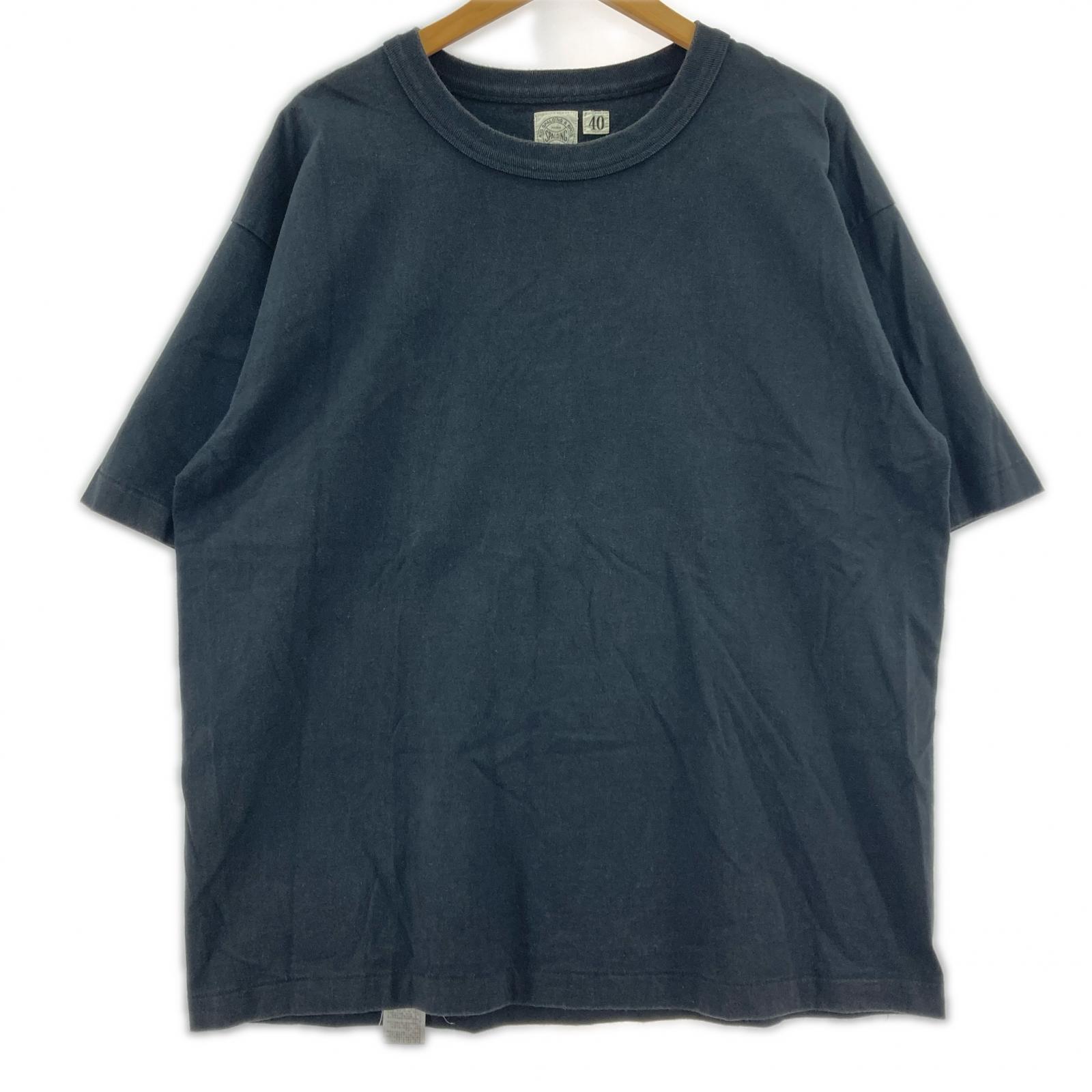 半袖Tシャツ A.G.SPALDING & BROS S/S tee ブラック
