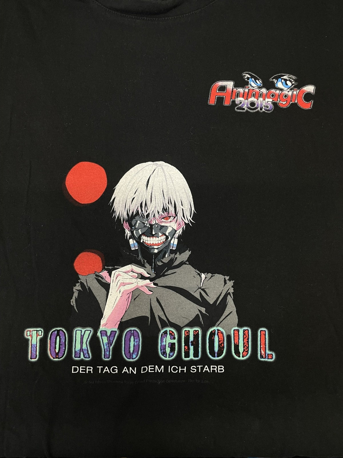 15s Animagic 東京喰種 アニメTee L 黒 フィギュア/グッズ