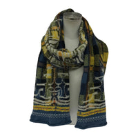 その他アクセサリー KAPITAL Fulling Wool HAPPY Scarf TARTAN AINU 縮絨ウール ストール マルチカラー